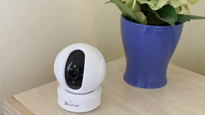 EZVIZ C6CN pan-and-tilt security camera review: Motion tracking keeps  intruder in this camera's sights